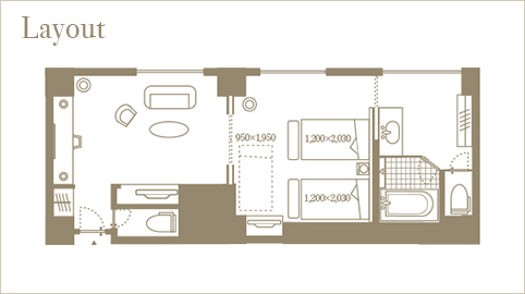 suite layout